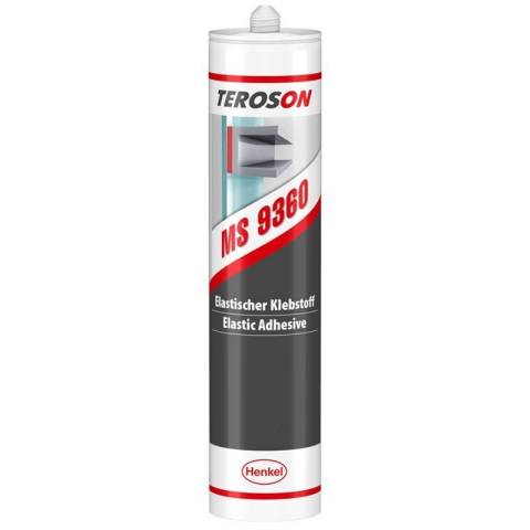 TEROSON MS9360 - MASTIC BASE MS POLYMRE - NOIR - CARTOUCHE DE 290ML