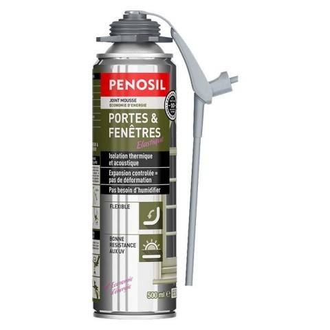 PENOSIL PORTES FENTRES LASTIQUE - JOINT MOUSSE - AROSOL DE 500ML