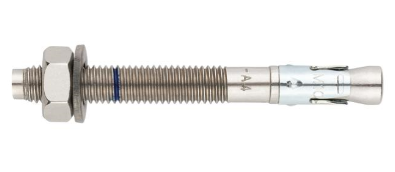 MTP-A4 - GOUJON D'ANCRAGE MLE CHARGES LOURDES POUR BTON FISSUR ET NON FISSUR. HOMOLOGU ATE OPT.1. TIGE INOXYDABLE A4. BAGUE INOXYDABLE A4