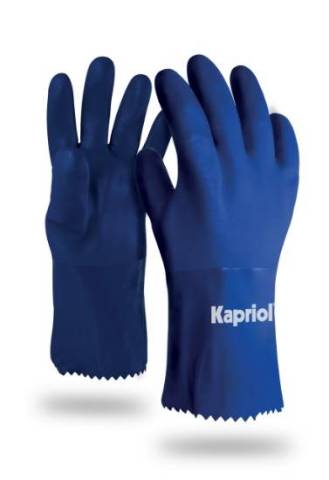 GANTS SUPER PVC POUR TRAVAUX AVEC AGENTS CHIMIQUES