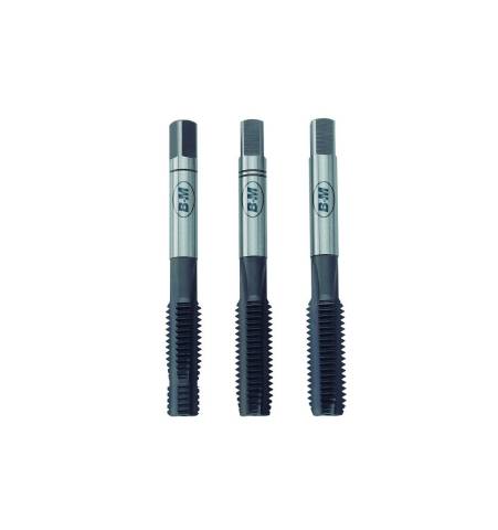JEU DE TARAUDS A MAIN ET FILIERES POUR INOX - MOX - DIN 352