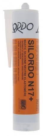 SILORDO N17+ - MASTIC SILICONE - BASE NEUTRE - LISSAGE AIS - CARTOUCHE DE 300ML